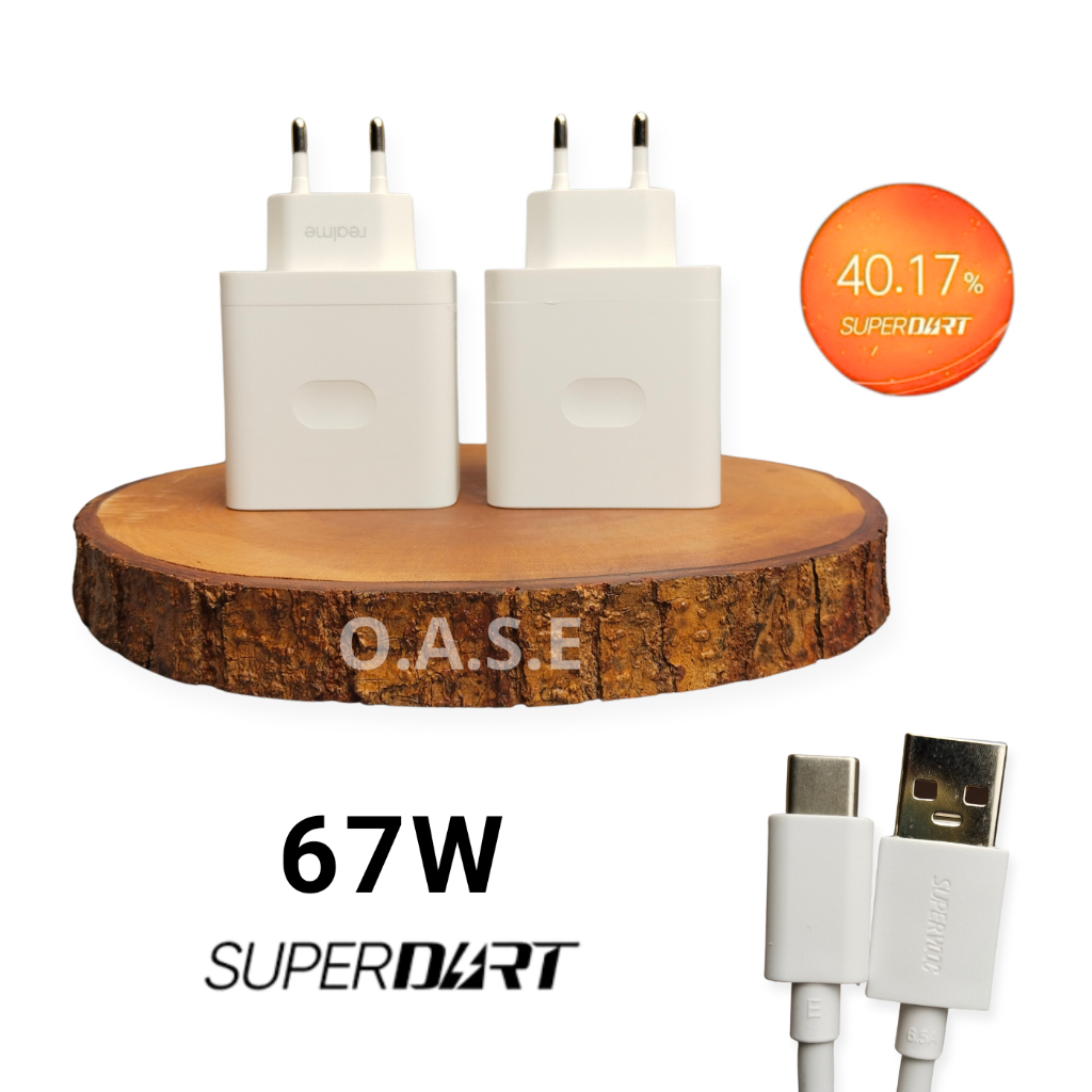 Charger Realme 67 Watt Original Super Dart