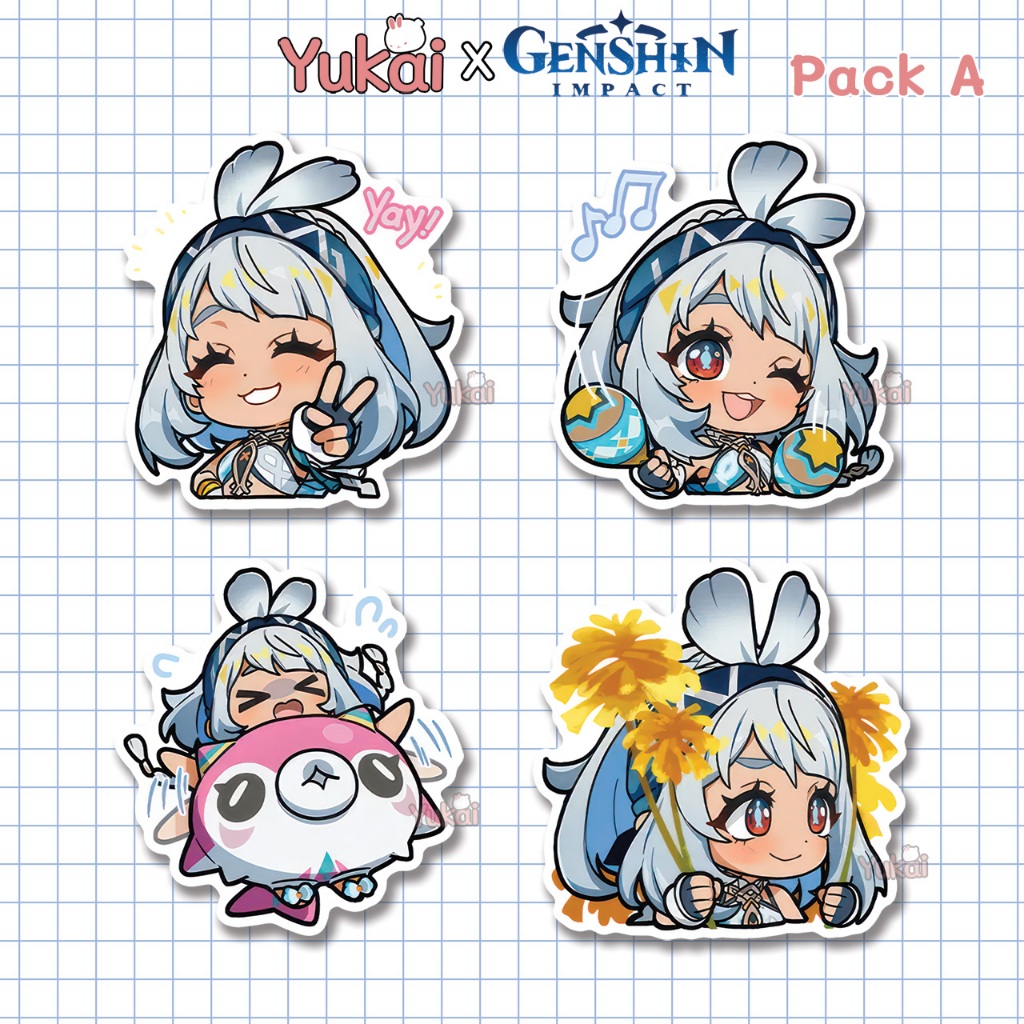 

Stiker Pack Mualani Genshin Impact Premium, Sticker Anime Waterproof