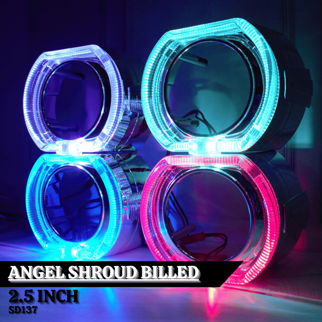 Fer Angel Shroud 2,5 Inch Shroud Angel Biled Ukuran 2,5 Inch Ring Biled Shroud Lampu Biled