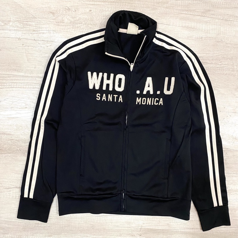 WHO.AU CALIFORNIA TRACKTOP ORIGINAL BLACK