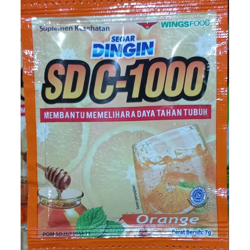 

Segar Dingin C-1000 Renceng Isi 12 Sachet @7g