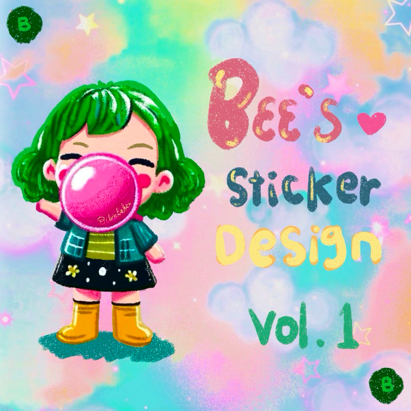

(BIBIMBABE) Daily Life Sticker Waterproof Vol. 1