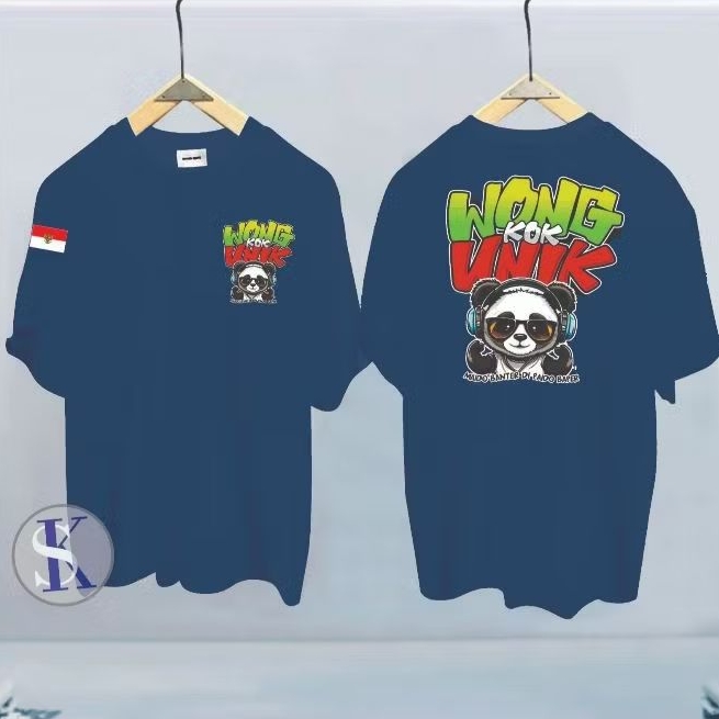 WONG UNIK MODEL, PAKAIAN PRIA ATASAN T-SHIRT KAOS GAMBAR DAN KATA LUCU.