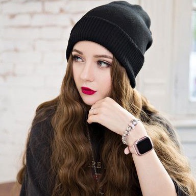 Model Trending Wig Topi Kupluk Wanita Panjang Bergelombang High Quality Fashion Beauty Hair Natural