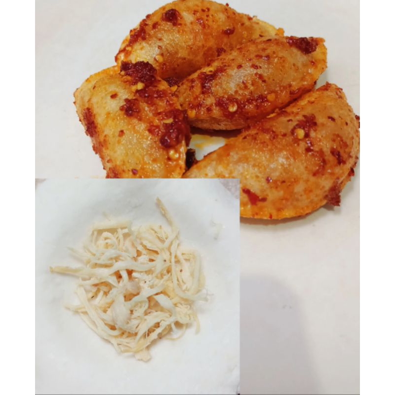 

CIRENG ISI AYAM SUWIR ORI ( isi 10 pcs) free Chili oil