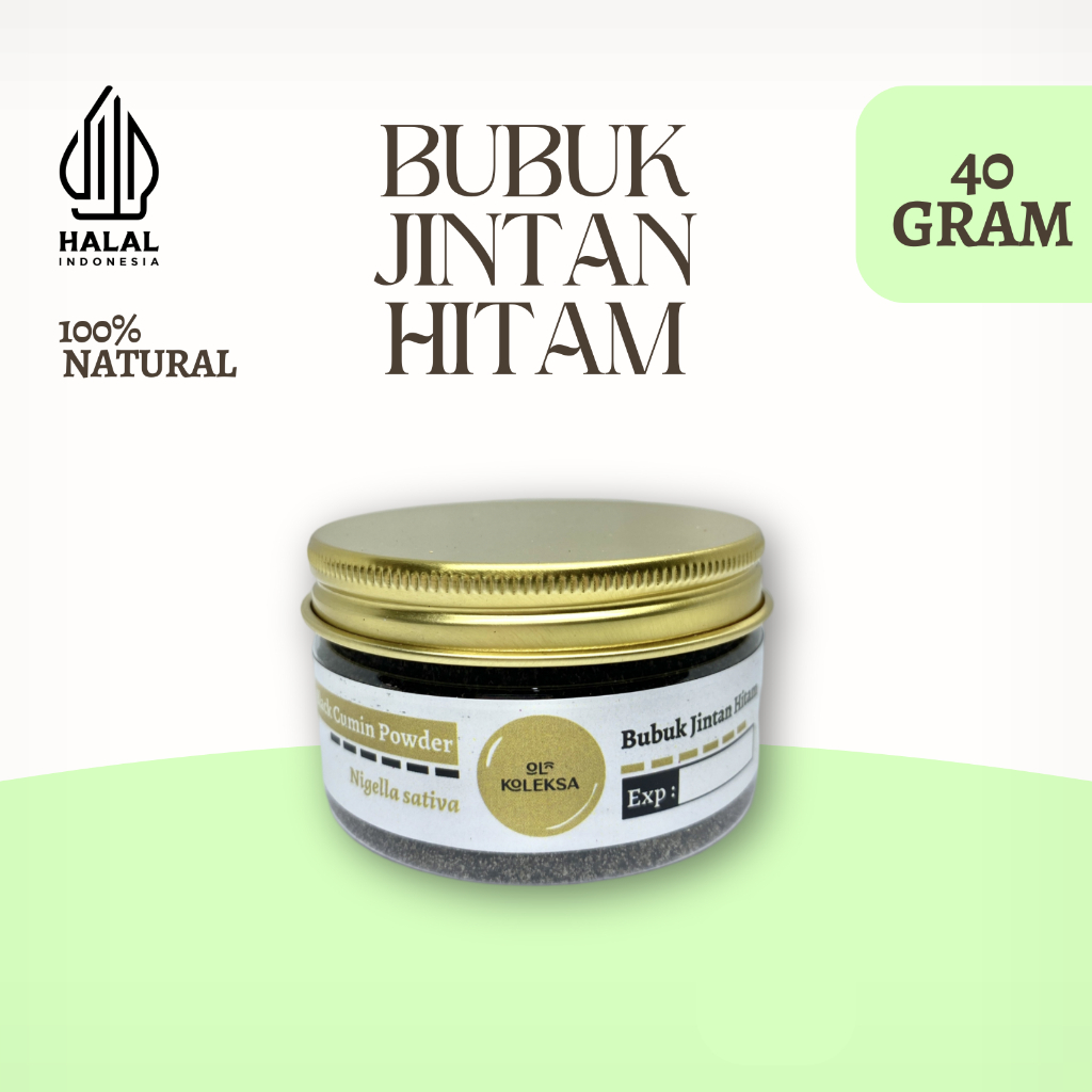 

Bubuk Jintam Hitam Murni Instan Bumbu Rempah Dapur