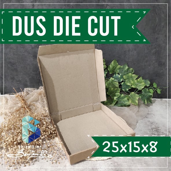 

Dus die cut 25x15x8 dus pizza kardus packing dus makanan