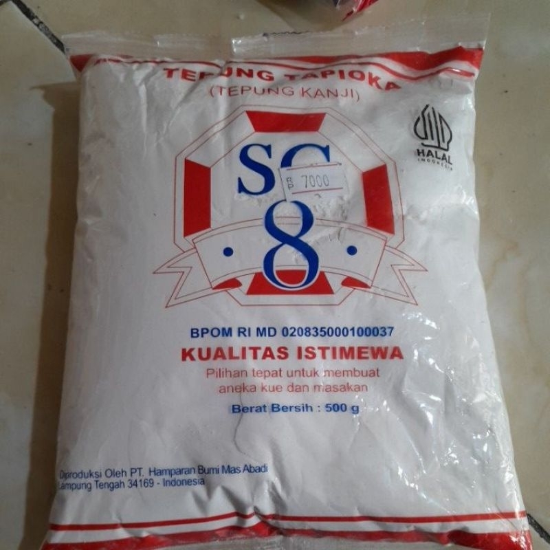 

Tepung tapioka tepung kanji 500g