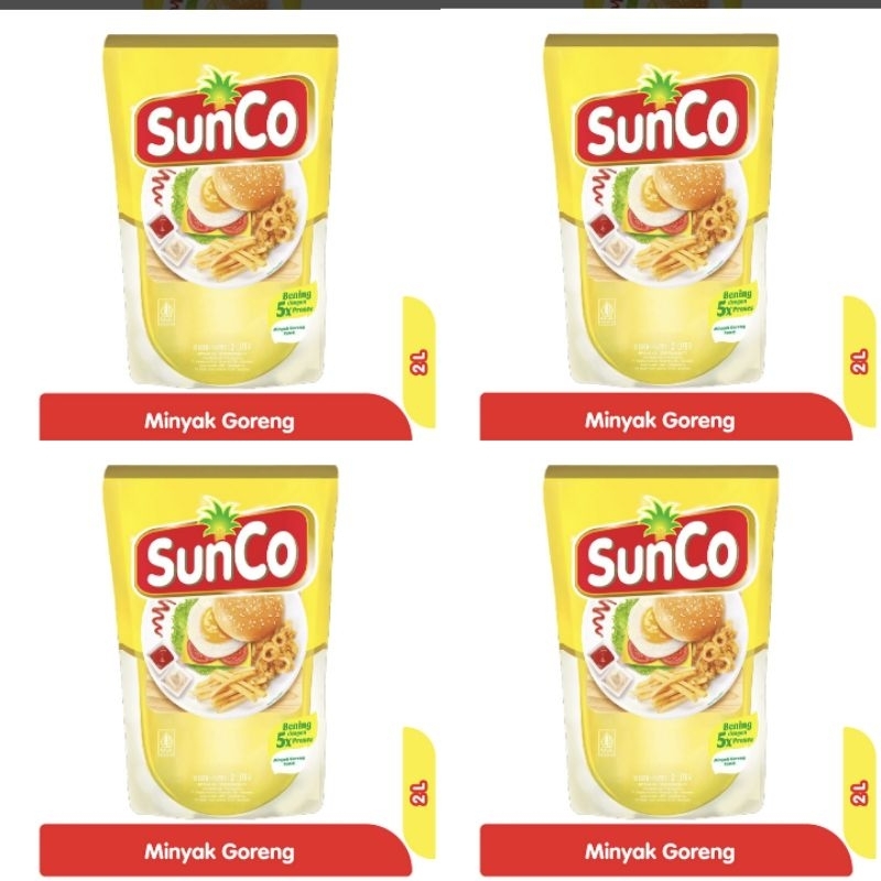 

MINYAK GORENG SUNCO 2L 1karton