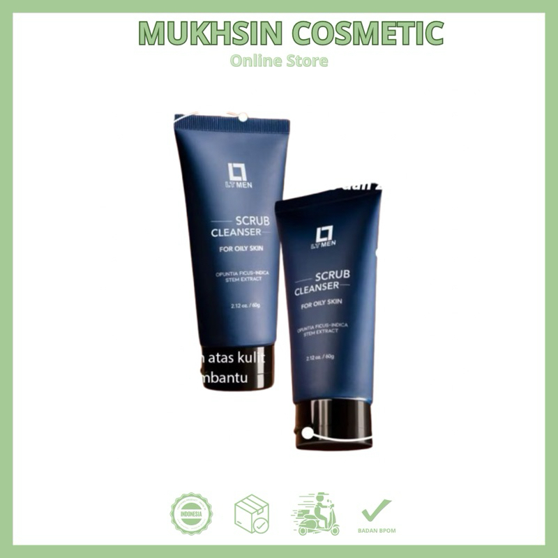 Lt men Scrub Cleanser For Oily Skin 60g