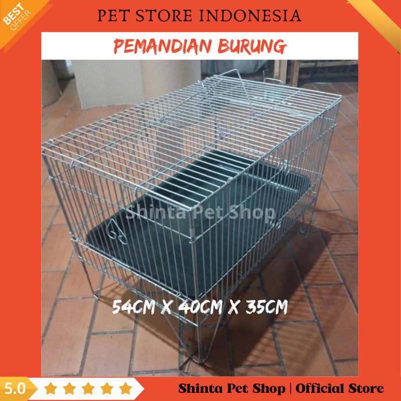 TERMURAH Pemandian Burung Keramba Mandi Kandang Mandi Burung Murai Kenari dll