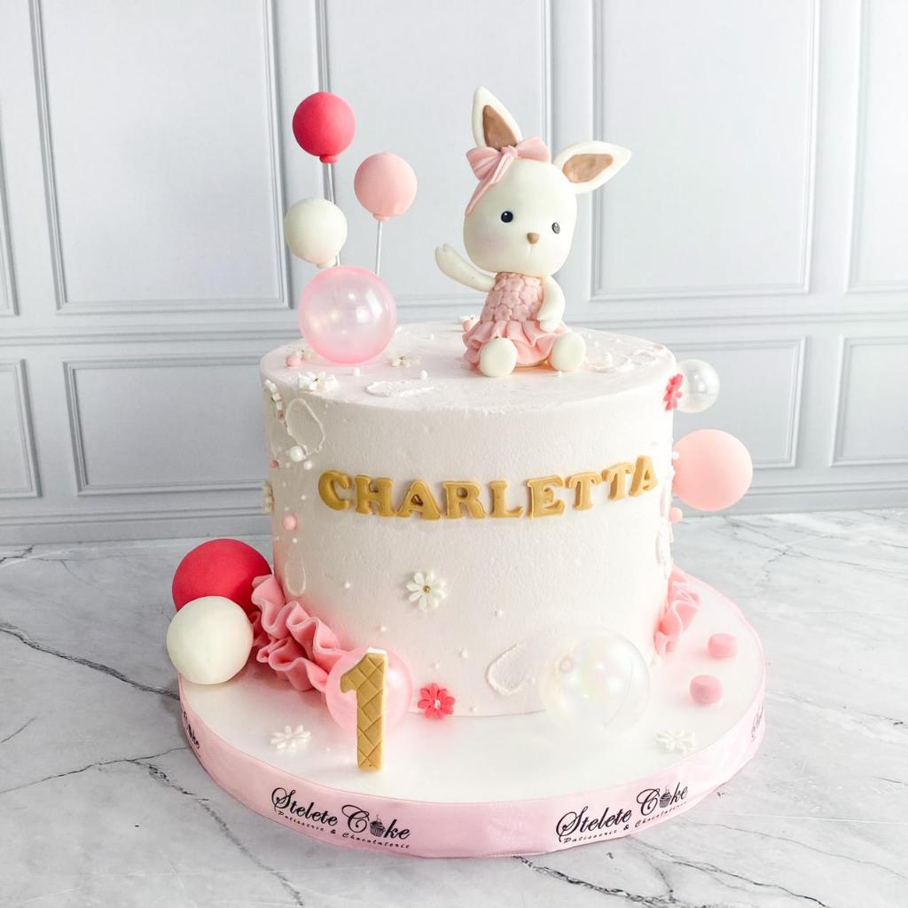 

Kue Ulang Tahun/Birthday Cake/Kue Ultah Tema Kelinci/Kue Birthday Jakarta/Kelinci Birthday Cake