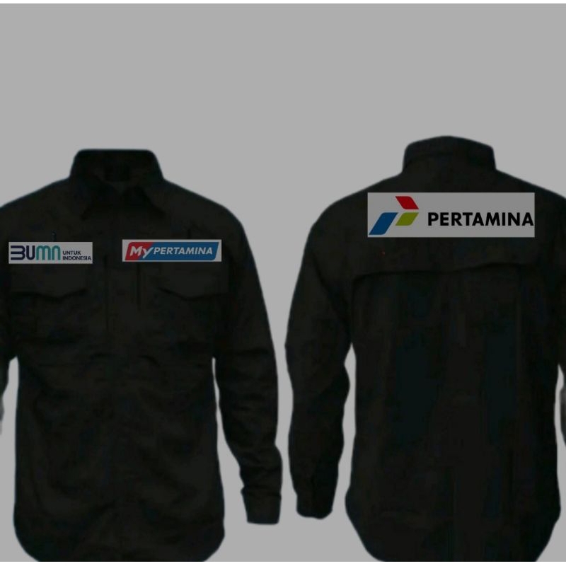 KEMEJA TACTICAL M-TAC BUMN MYPERTAMINA FULL BORDIR KEMEJA TACTICAL M-TAC CUSTOM BORDIR