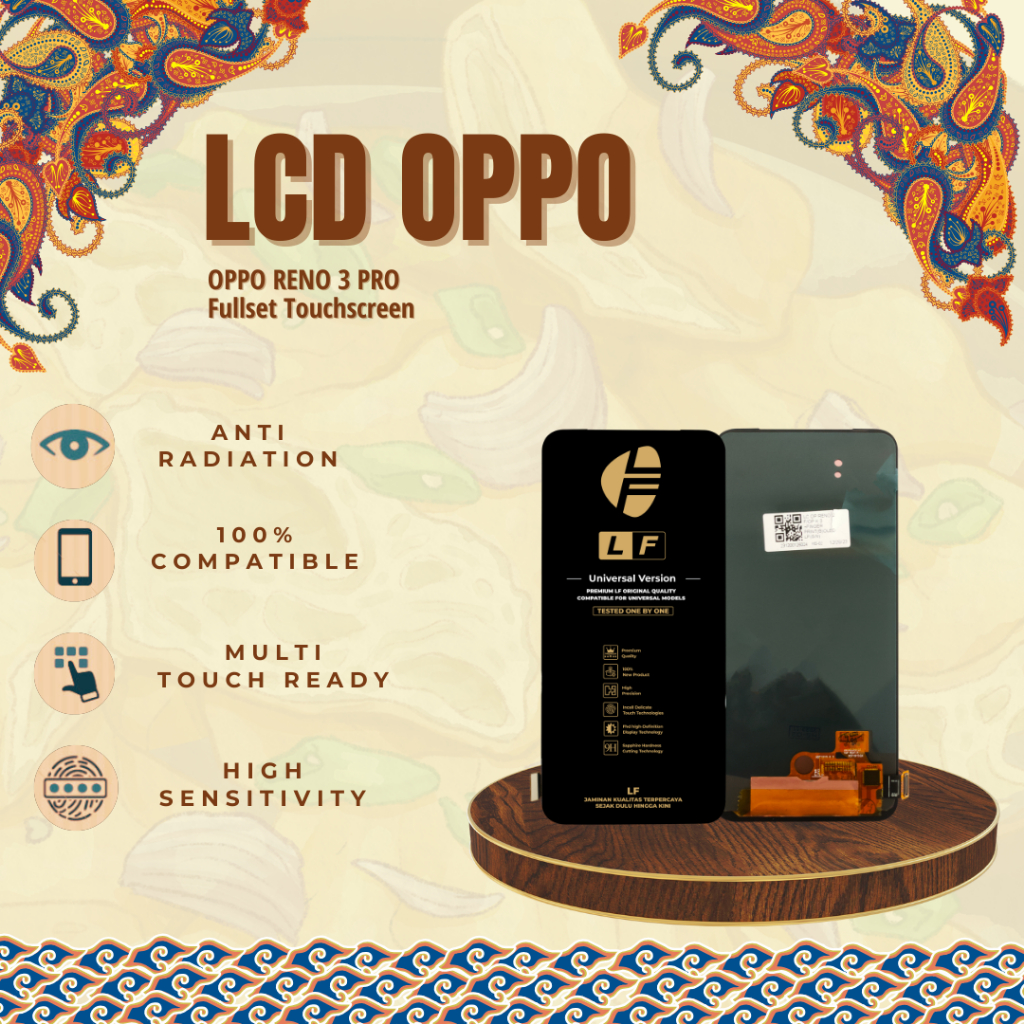LCD OPPO RENO 3 PRO Fullset Touchscreen