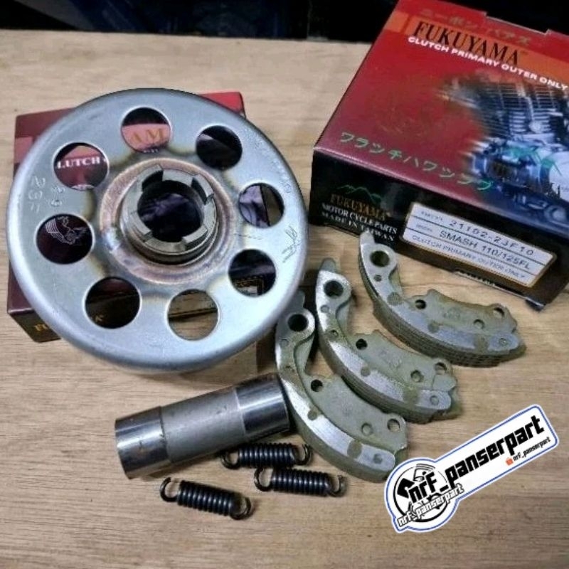 MANGKOK OTOMATIS KOPLING SMASH R 110/RUMAH KAMPAS GANDA KOPLING SUZUKI SMASH 110 R LAMA NEW TITAN/FU