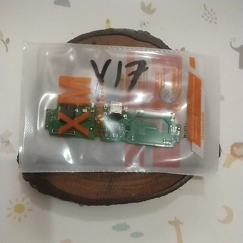 PAPAN CAS KONEKTOR CHARGER PCB VIVO Y17 MIC+CAS IC ORI