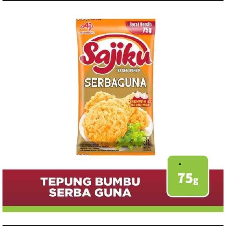 

TEPUNG BUMBU SERBAGUNA SAJIKU (75gr)