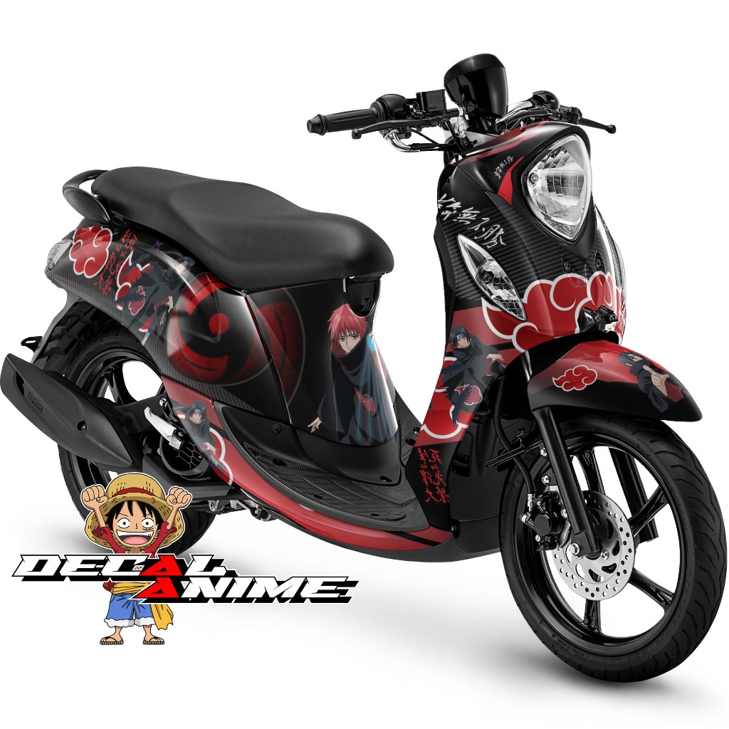[Decal Anime] Decal Full body + Stiker Dashboard Fino FI 25 Premium Grande / Fino 115 Karbu Naruto