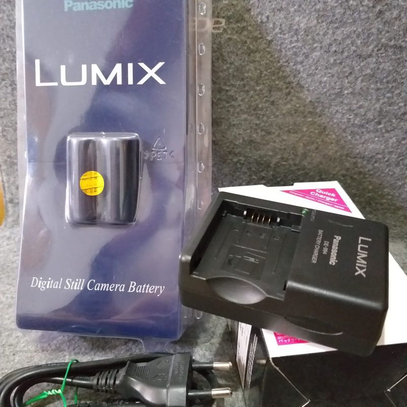 Baterai + Charger Panasonic DMC-TZ7, TZ8, TZ18, TZ28, TZ30, TZ50