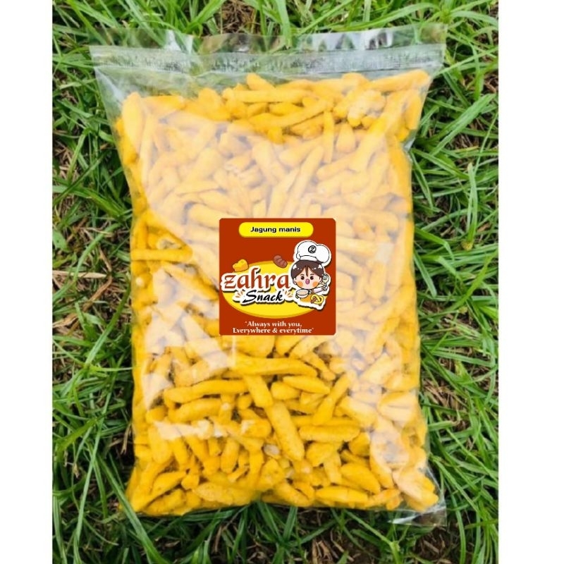 

1kg BASRENG JAGUNG MANIS RENYAH KERIPIK CEMILAN SNACK ZAHRA