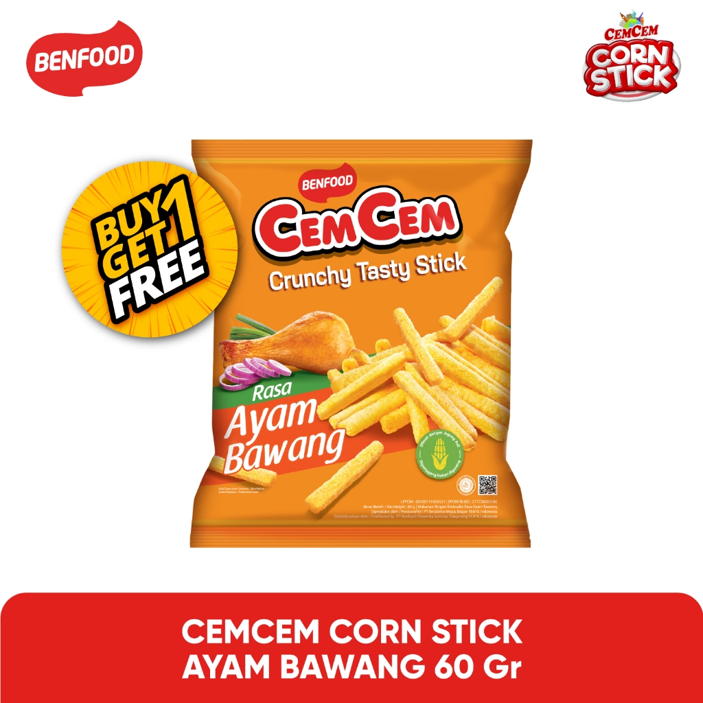 

BELI 1 GRATIS 1 CEMCEM STICK AYAM BAWANG 60 GR