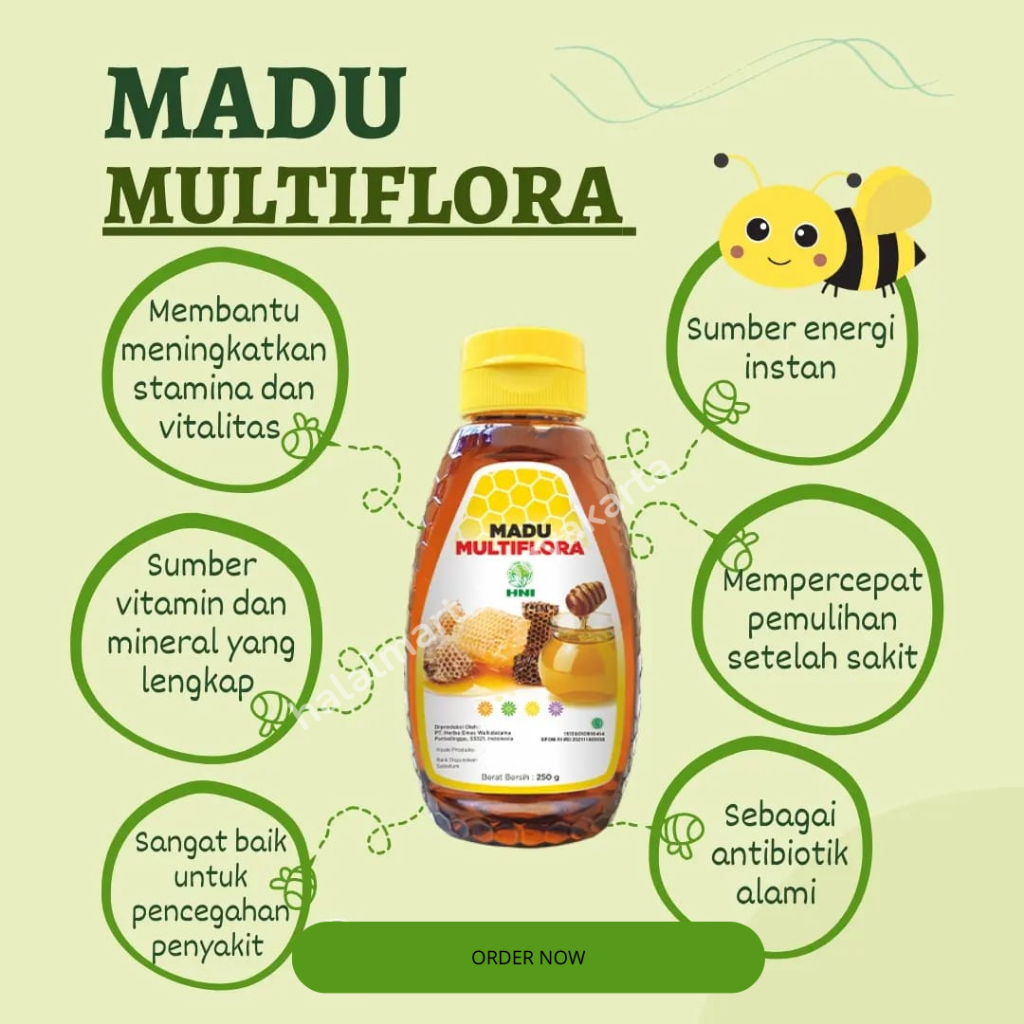 

SUMBER ENERGI INSTAN- MADU MULTIFLORA