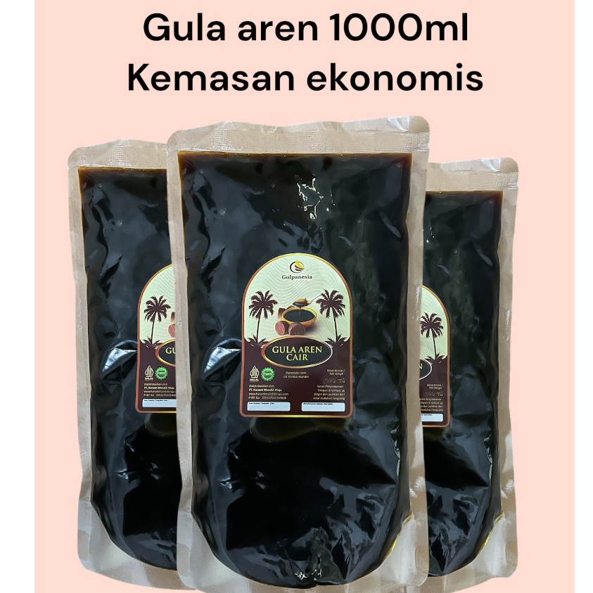 

GULA AREN CAIR 1000ML COCOK UNTUK KOPI SUSU DAN BAHAN KUE