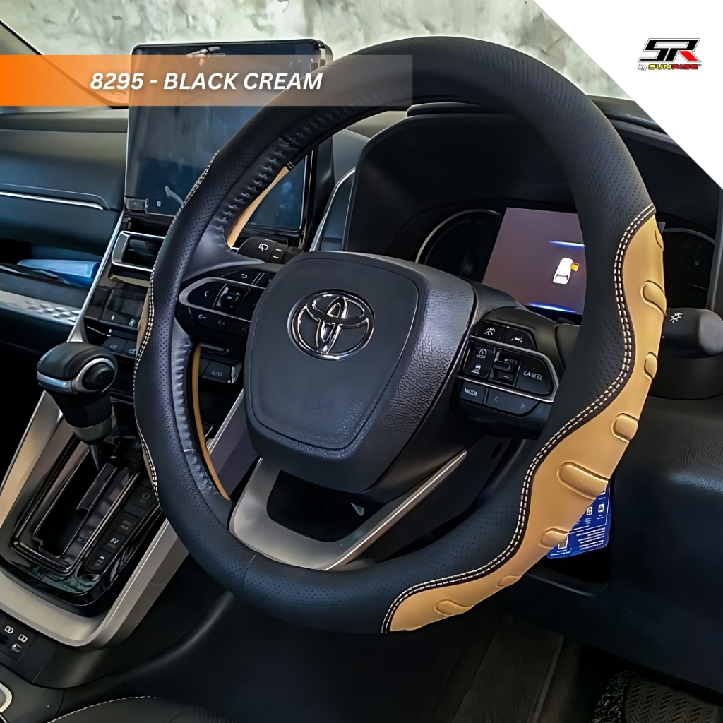 SARUNG STIR Mobil 8295 Cover Stir Mobil Ukuran M Sarung Stir Mobil Cover Stir Kulit Cover Stir Mobil