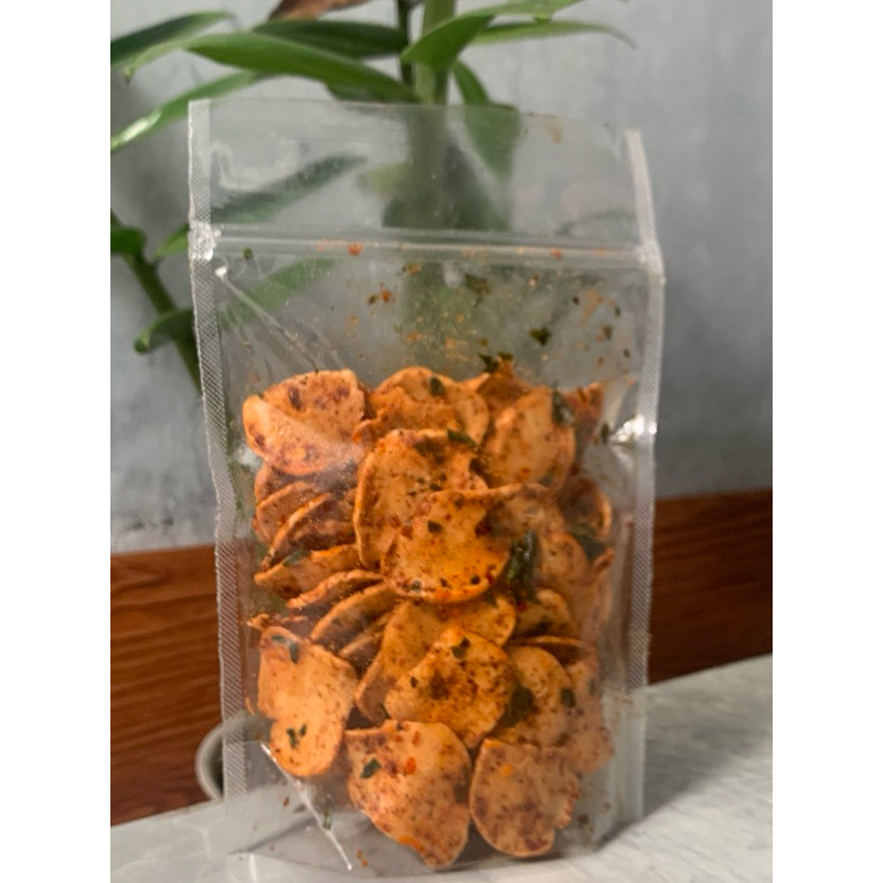 

Basreng Coin Pedas Daun Jeruk