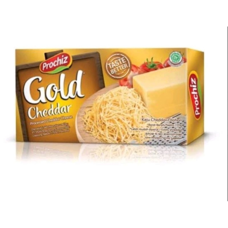 

Keju Parut Prochiz Gold Chedar