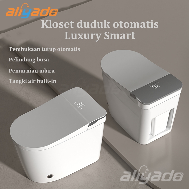 Aliyado Kloset duduk otomatis Luxury Perpanjangan Garansi 2 tahun/ Shower Kamar Mandi Set Panas Lant
