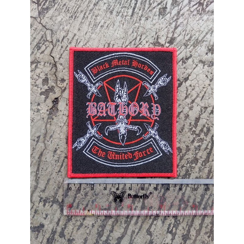 woven patch bathory