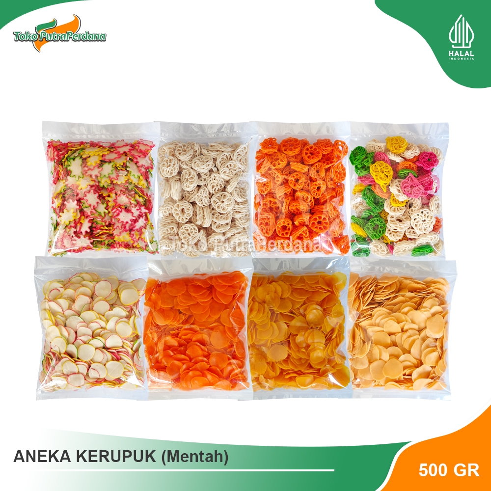 

ANEKA KERUPUK Mentah 500gr