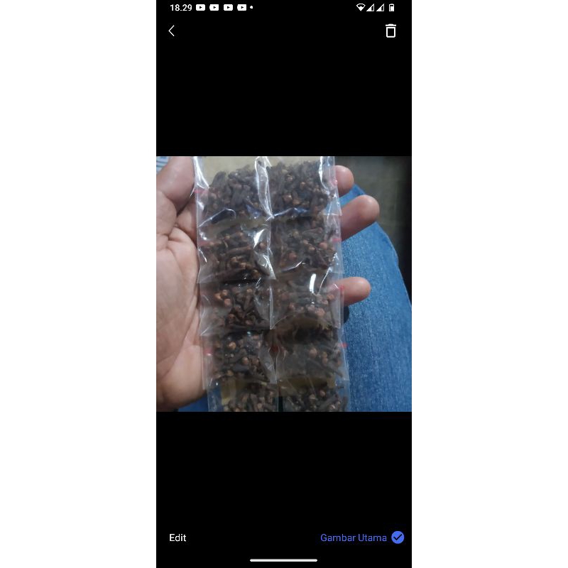 

cengkeh renteng isi 10