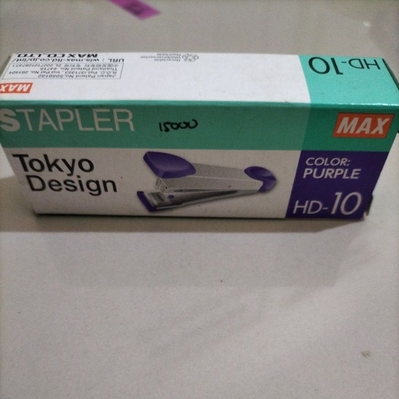 

Stapler Max HD 10 warna ungu termurah