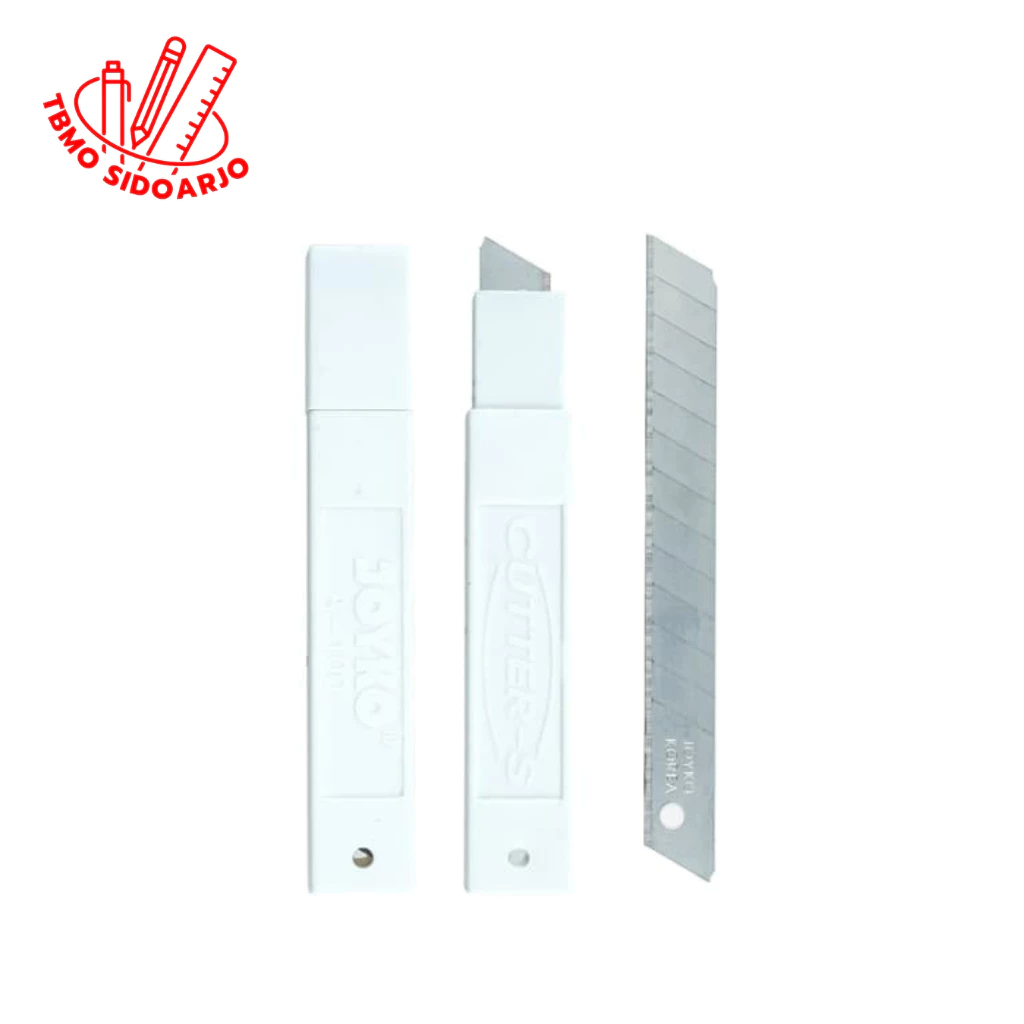 

Cutter Blade Refill Isi Pisau Pemotong Joyko A-100 1 Tube 5 Pcs