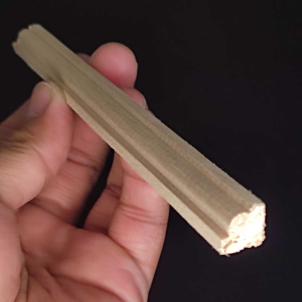 kayu damar kayu profil lis kayu jendela pintu 1 cm