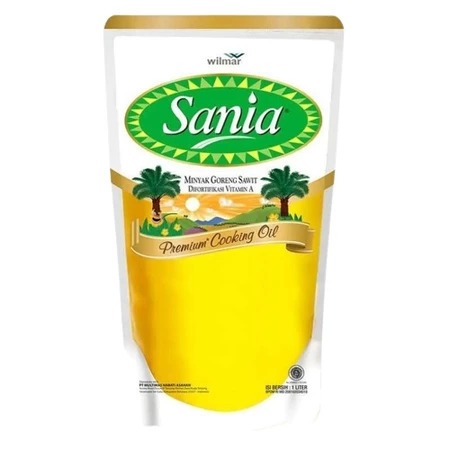 

Sania Premium Cooking Oil Pouch 1L SANIA MINYAK GORENG 1Liter