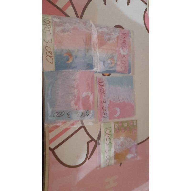 

[bisa cod] memo pad gambar pemandangan