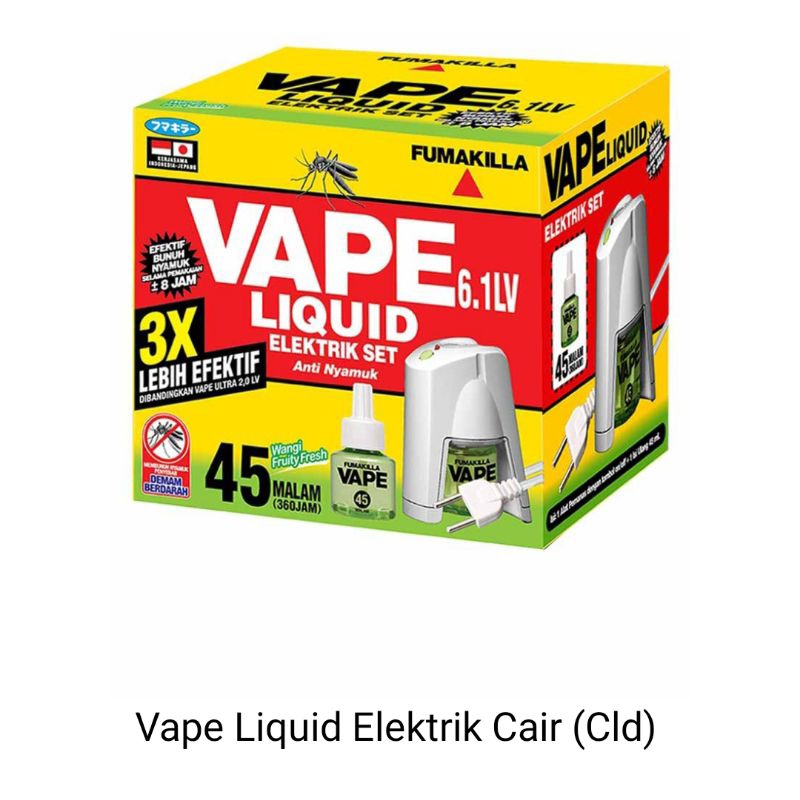 fumakila VAPE Liquid Electric Set Obat Pembasmi Nyamuk