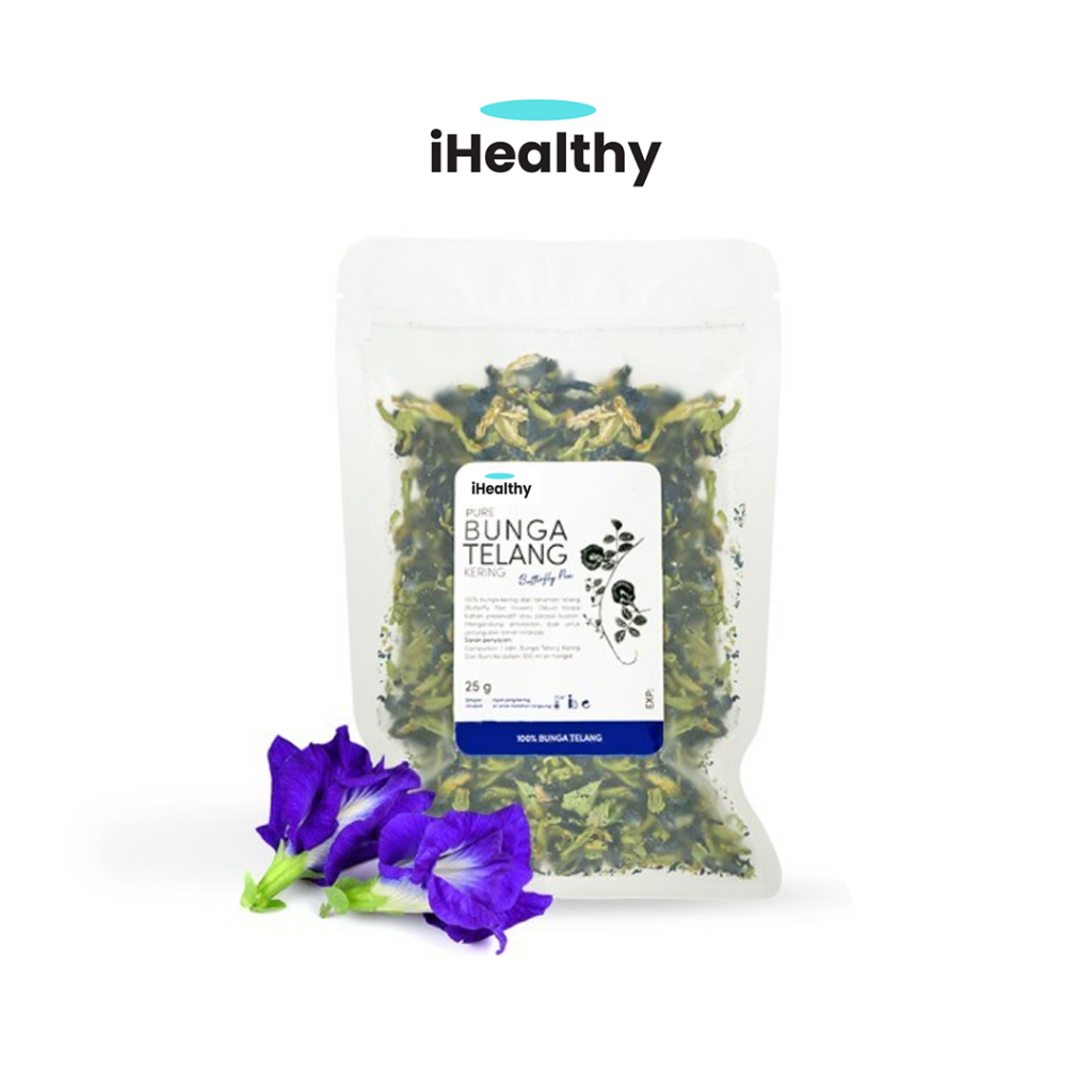 

Bunga Telang Kering 25 gram Sudah Siap Seduh Murah Laris Gr Original Sehat tlang