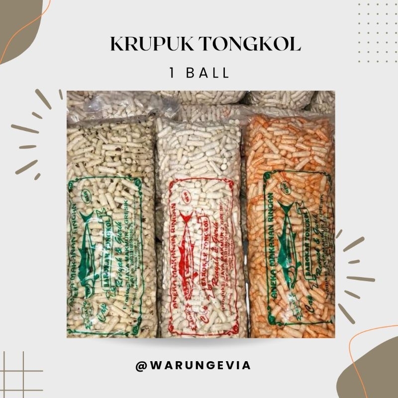 

KRUPUK TONGKOL 1 KG