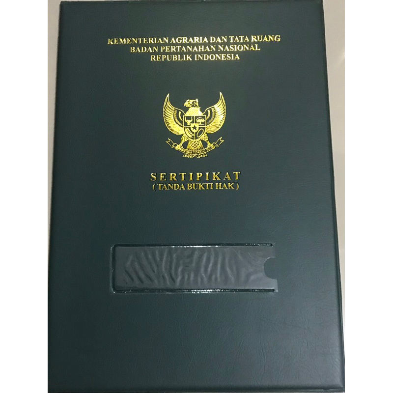 

sampul map sertipikat elektronik
