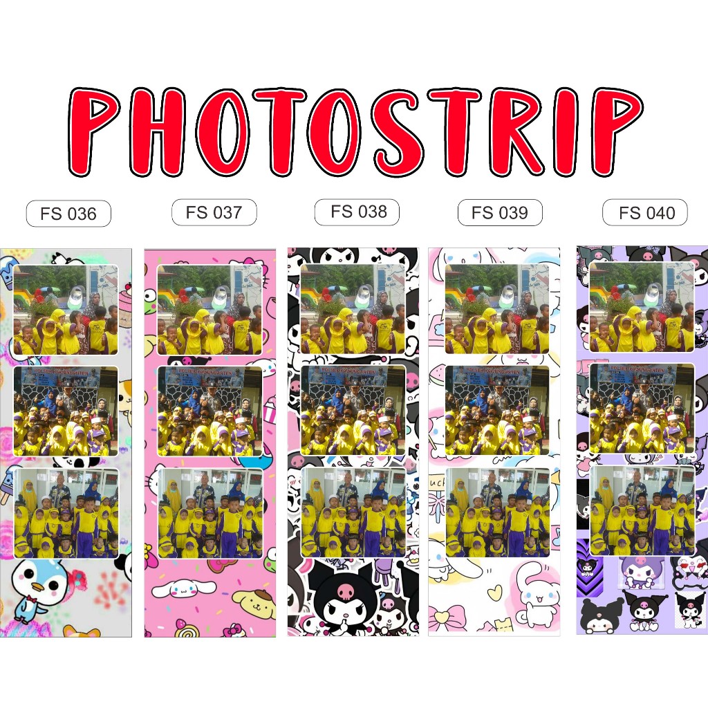 Cetak Photostrip | Photostrip print | Cetak Photobooth