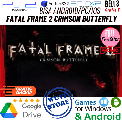 PS 2 Fatal Frame 2 Crimson Butterfly | Bisa di PC / Android / IOS Plus Emulator | Beli 3 Gratis 1