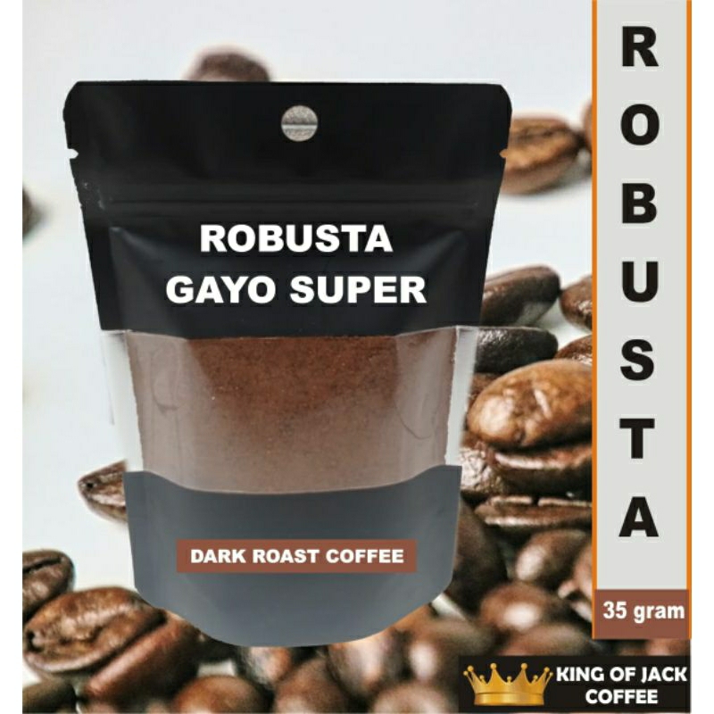 

kopi robusta Aceh Gyo super 35gr fresh roasted