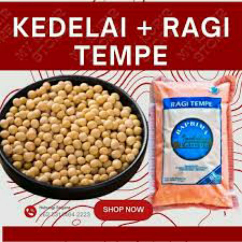 

PAKET HEMAT 3KG KACANG KEDELAI IMPORT + 500Gr RAGI TEMPE RAPRIMA