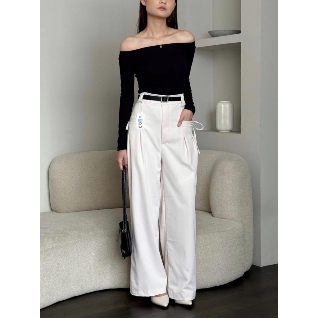 Kulot Luca Pants Celana Panjang Wanita Korean Style Highwaist Big Size Jumbo - Baggy Pants