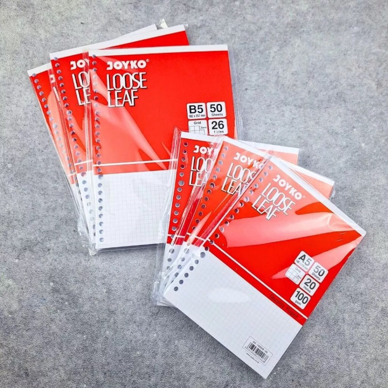 

Loose Leaf Joyko GRID DOT POLOS