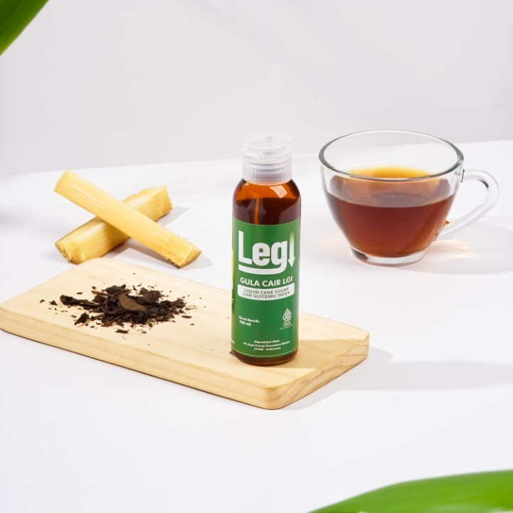 

LEGI Gula Cair Alami, 100% Tebu Murni, Gula Rendah Glikemik untuk Diet dan Diabetes, Pengganti Gula Sehat dan Pemanis Alami 100ML